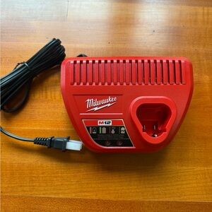 Milwaukee Red M12 Battery Charger